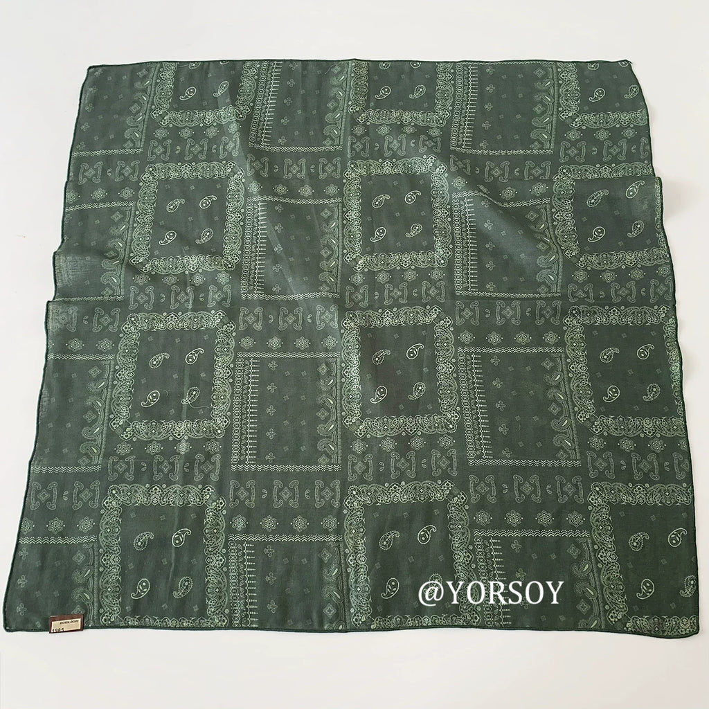 YORSOY Retro Atmosphere Multifunctional Square Scarf