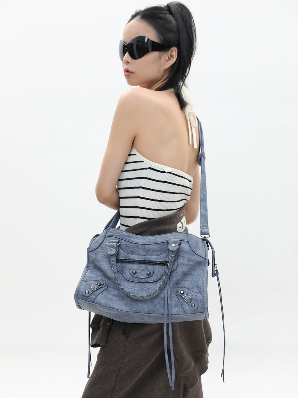 JANDRESS Retro Commuter Shoulder Messenger Bag