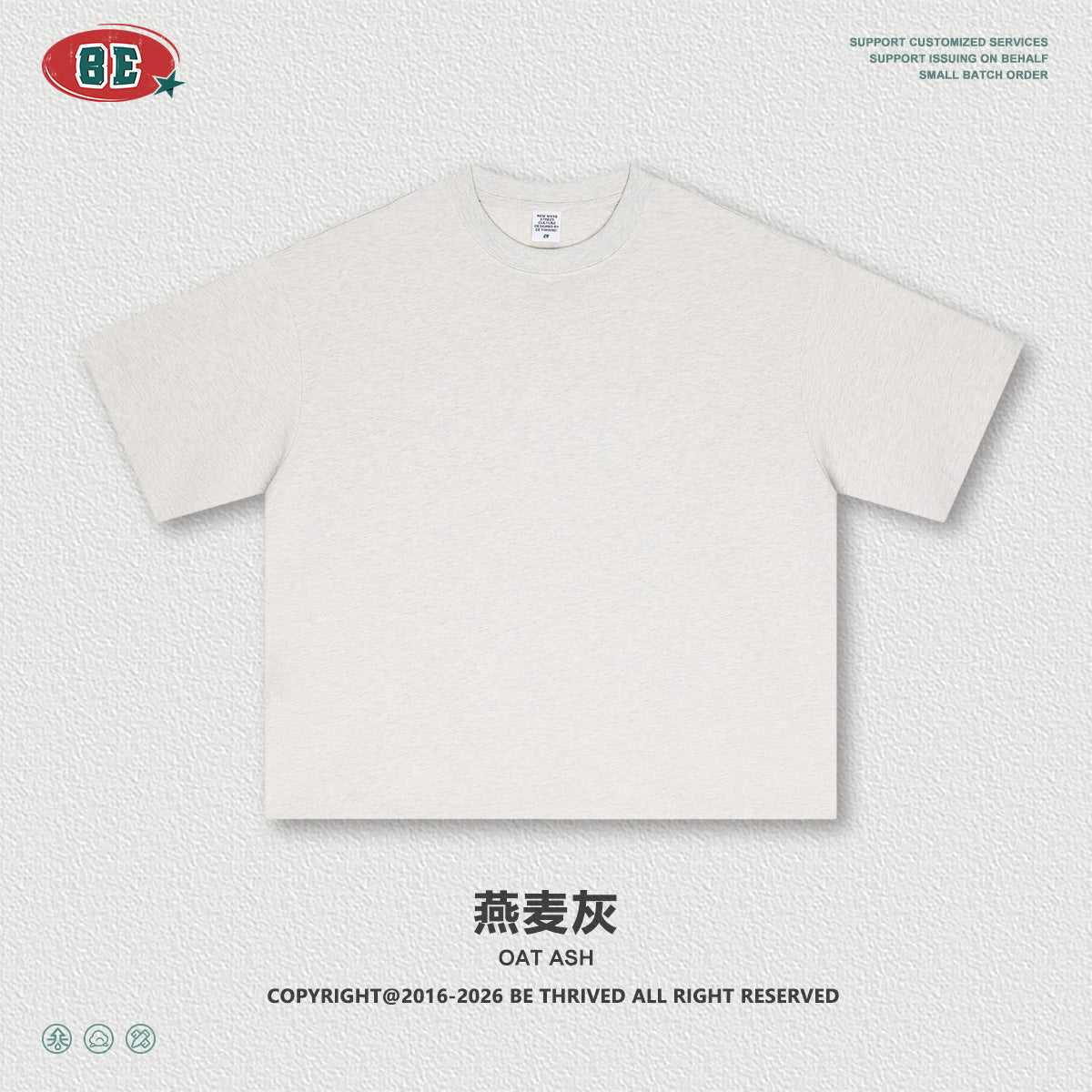 BE Casual Versatile Crew Neck Tee