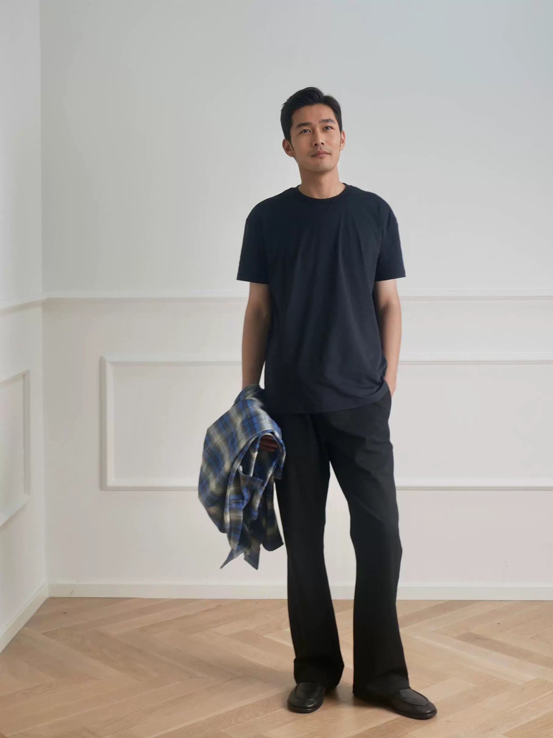 NO LOGO Lyocell Micro-pants