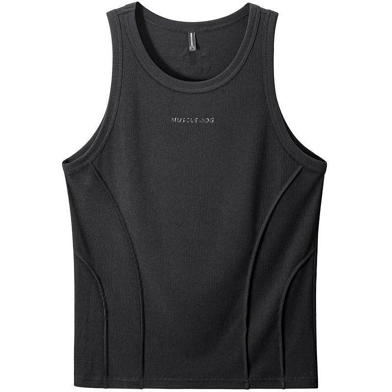Muscle Dog  Sports Slim Fit Sleeveless Vest