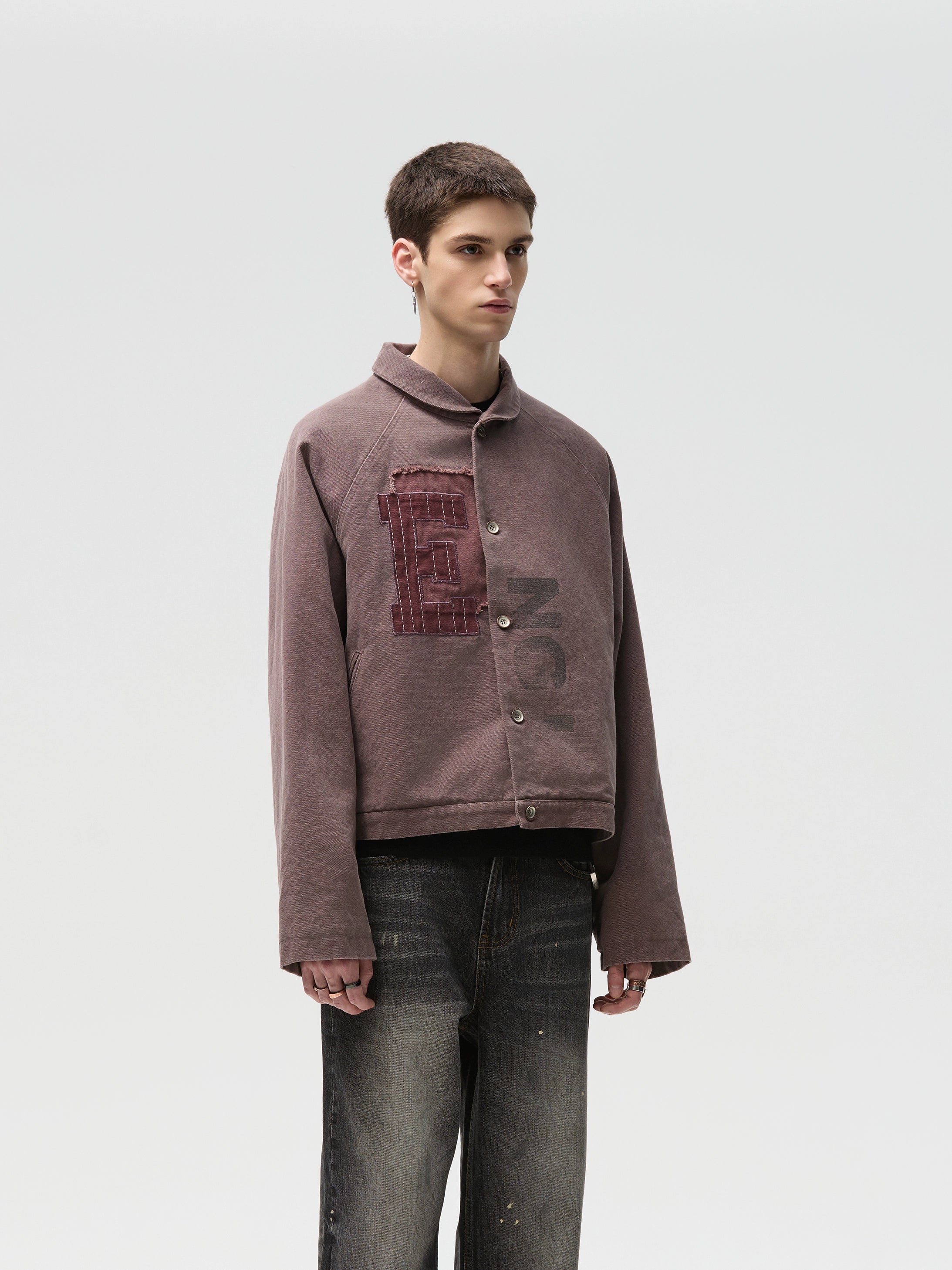 CENSMADE Gradual Change Patch Tooling Jacket