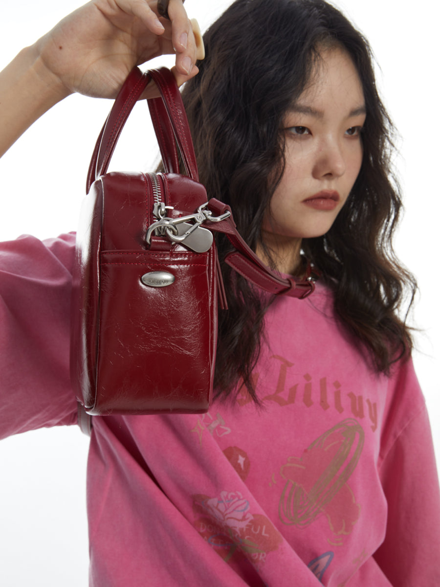 DirtySix Cow Split Leather cooperbag