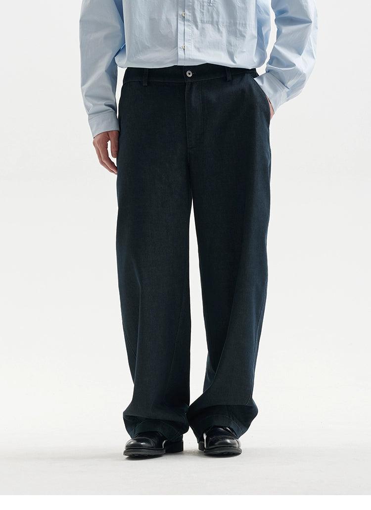 BUTTBILL Simple Retro Commuter Loose Casual Pants