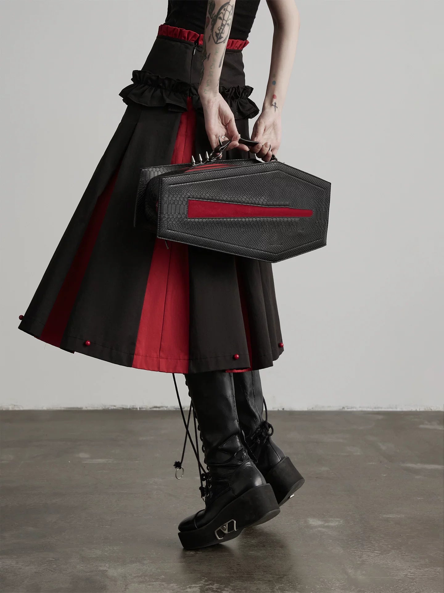 INDULGE Pleated Comfortable Skirt