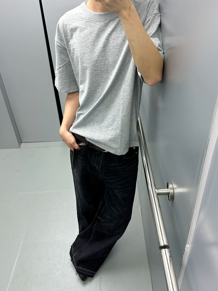HermitCreate Comfortable and Skin-friendly Bottoming Casual Tee