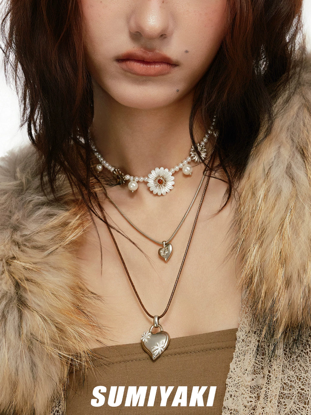 SUMIYAKI Multi-layered Love Necklace
