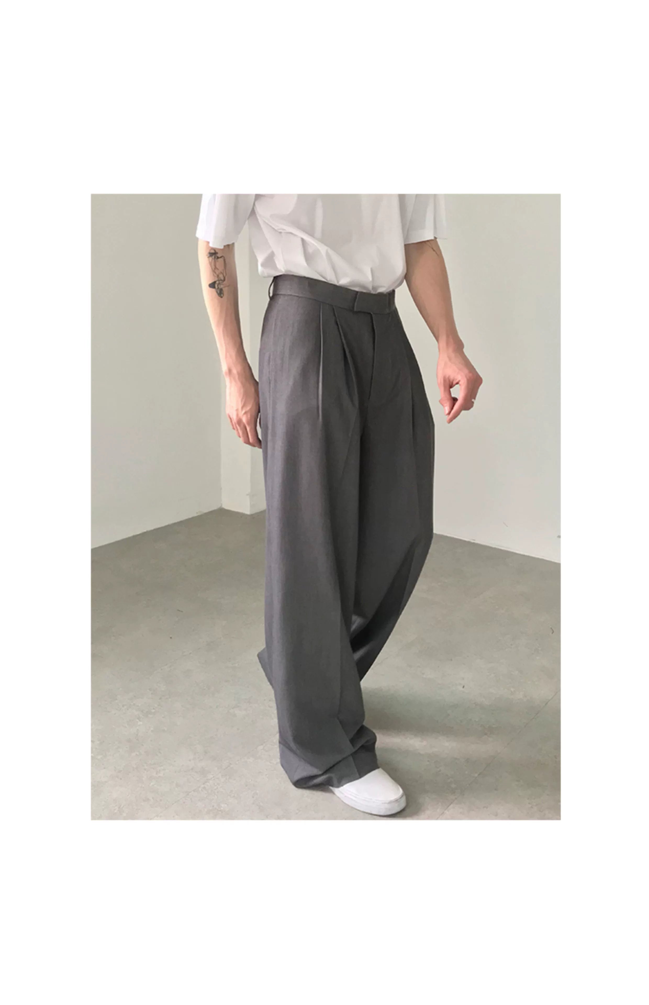 COLN Lazy Premium Floor Mopping Suit Pants