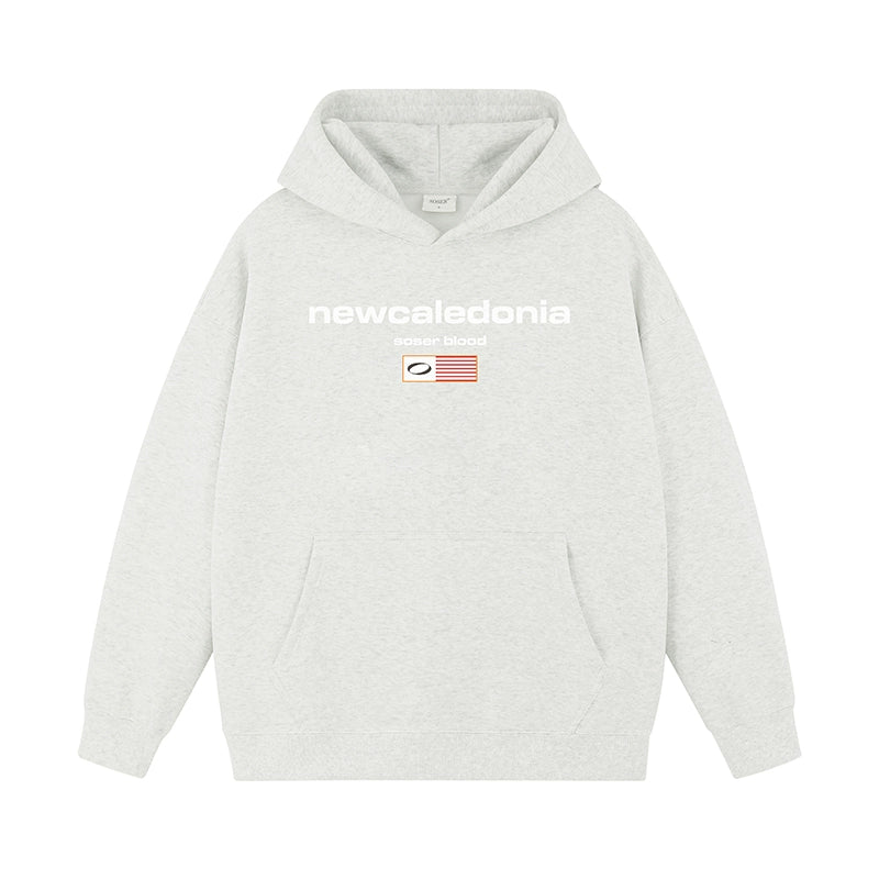 SOSER Vintage Versatile Fleece Hooded Sweater