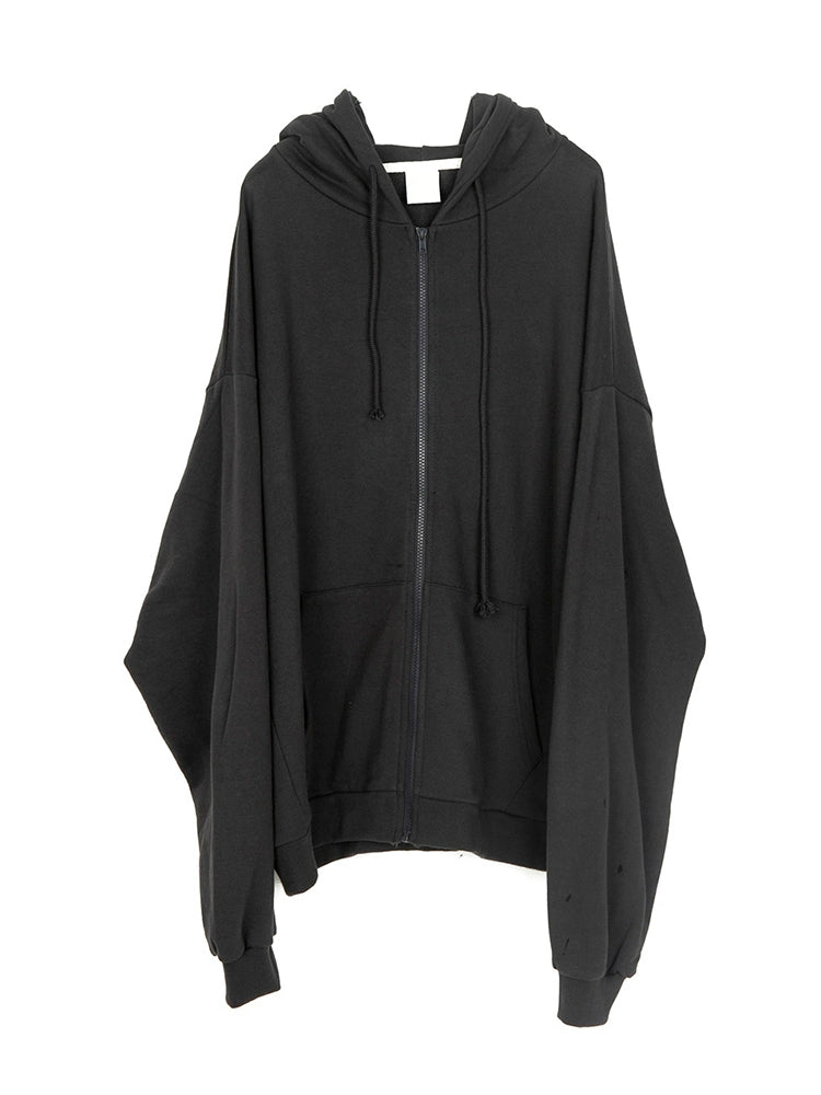 RHOMEHOUSE Loose and Versatile Sports Zip Jacket