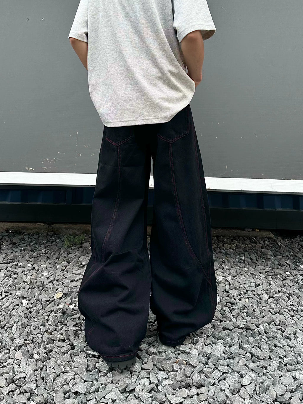BF. BORFEND Scimitar Red Line Vintage Jeans