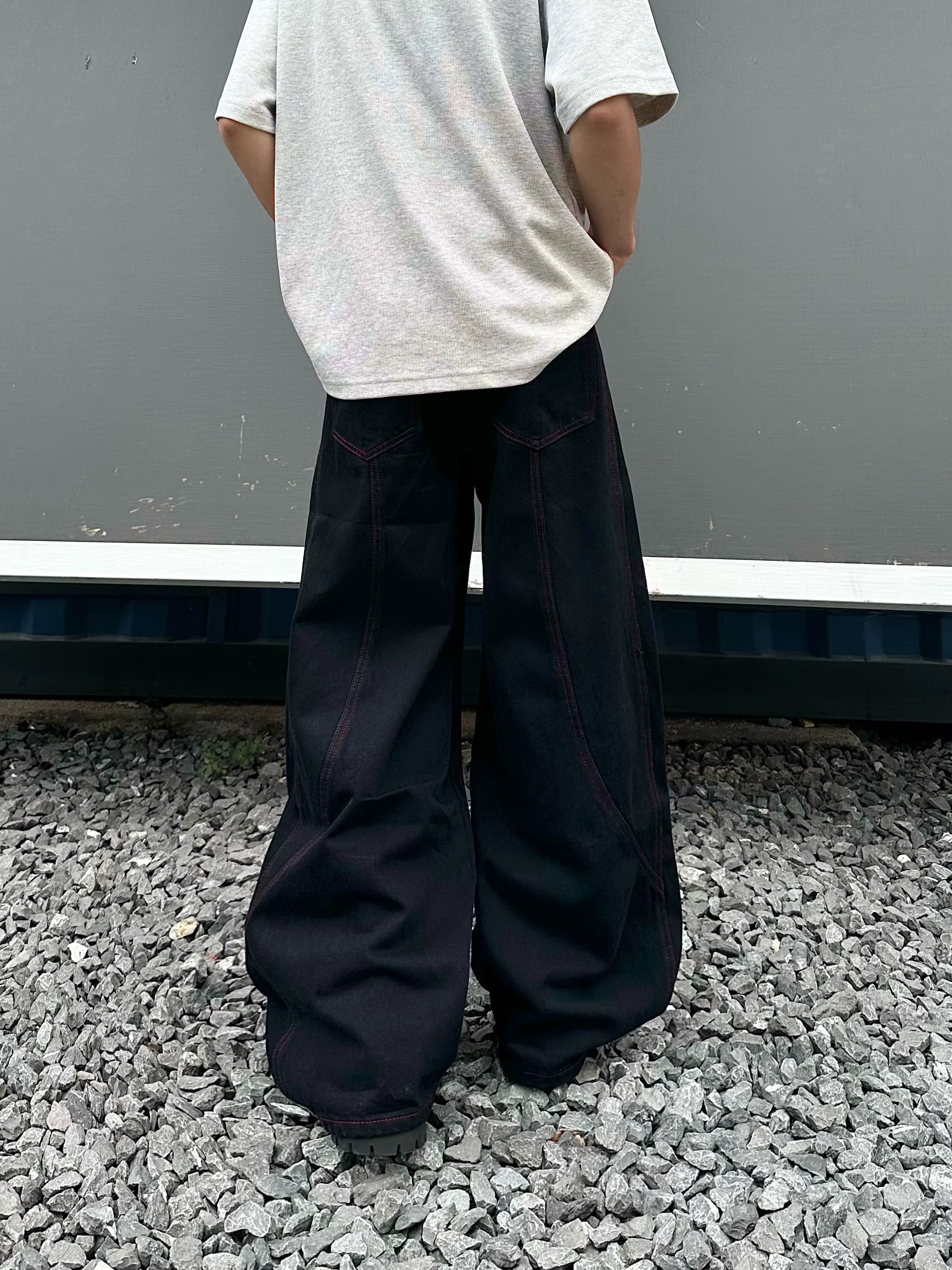 BF. BORFEND Scimitar Red Line Vintage Jeans
