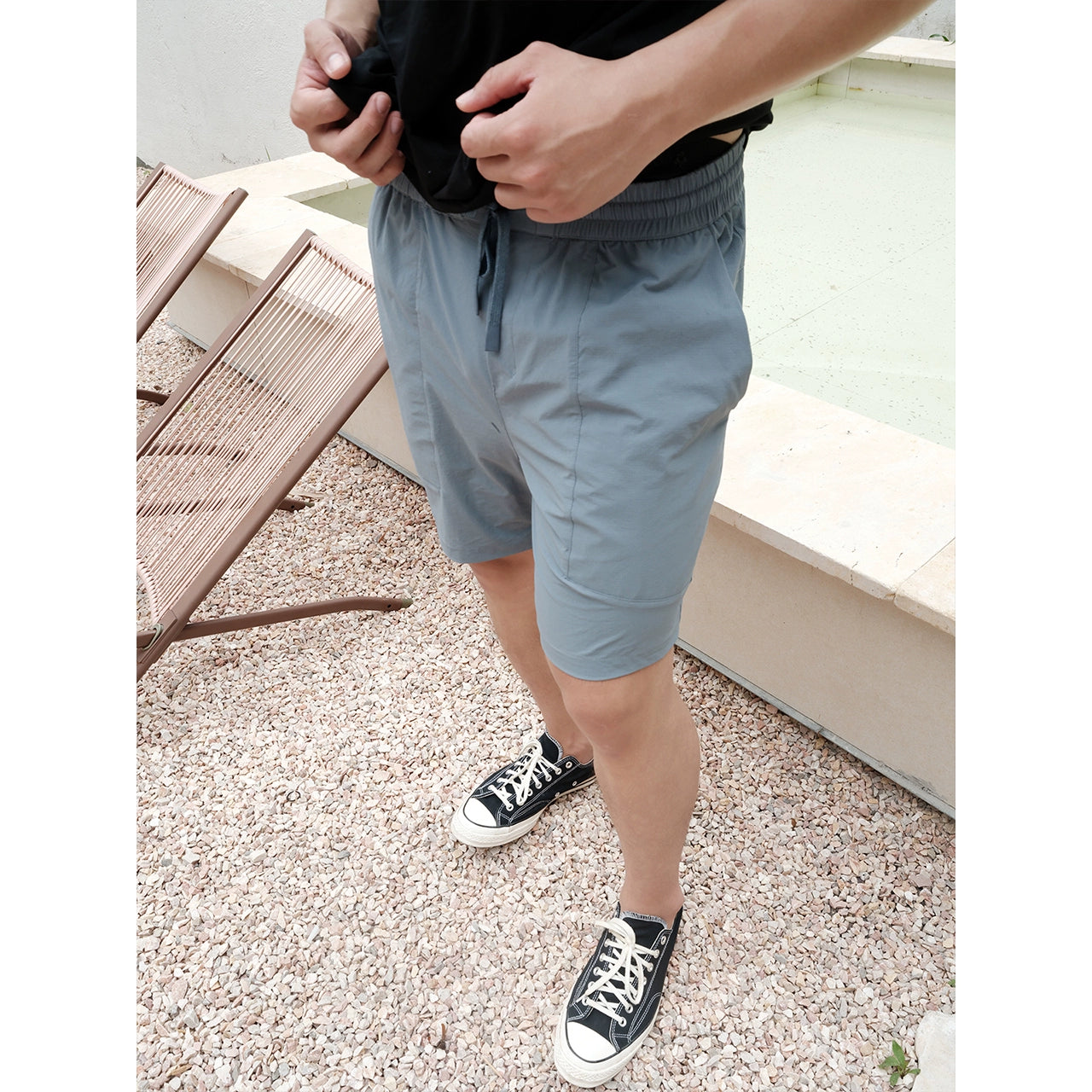 GTAL Twill Comfortable Breathable Cool Shorts