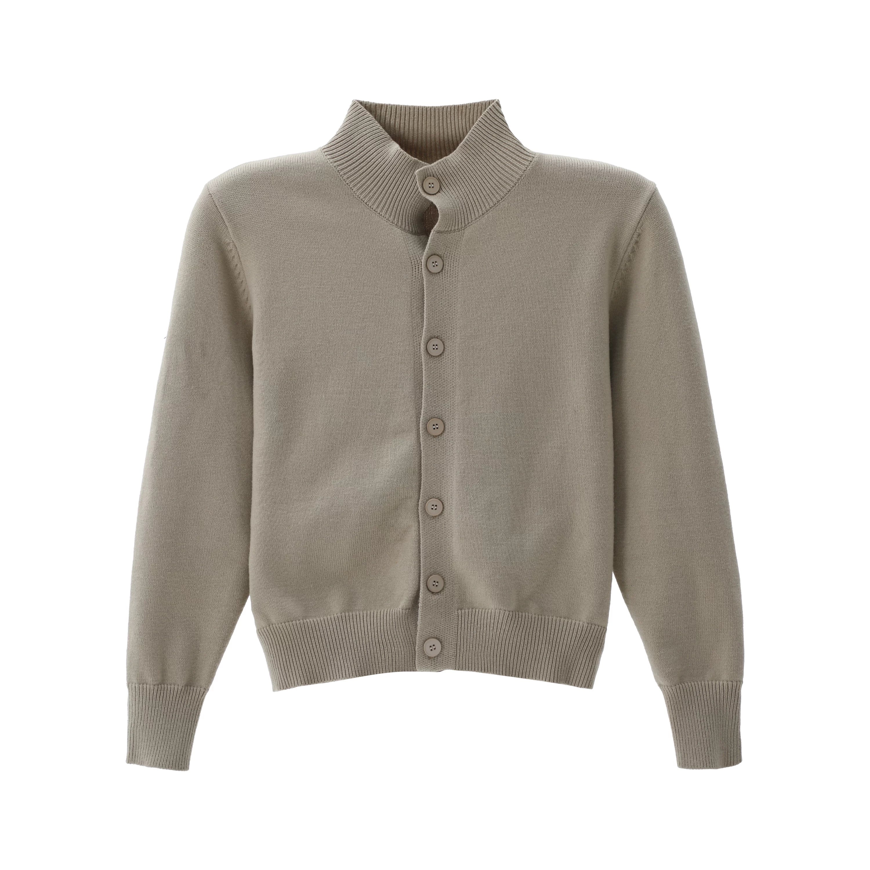 ZOZOFOREST Hourglass Stand-up Collar Thermal Sweater