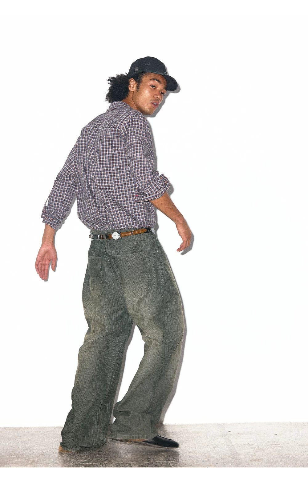 TREclub Vintage Loose Straight Jeans