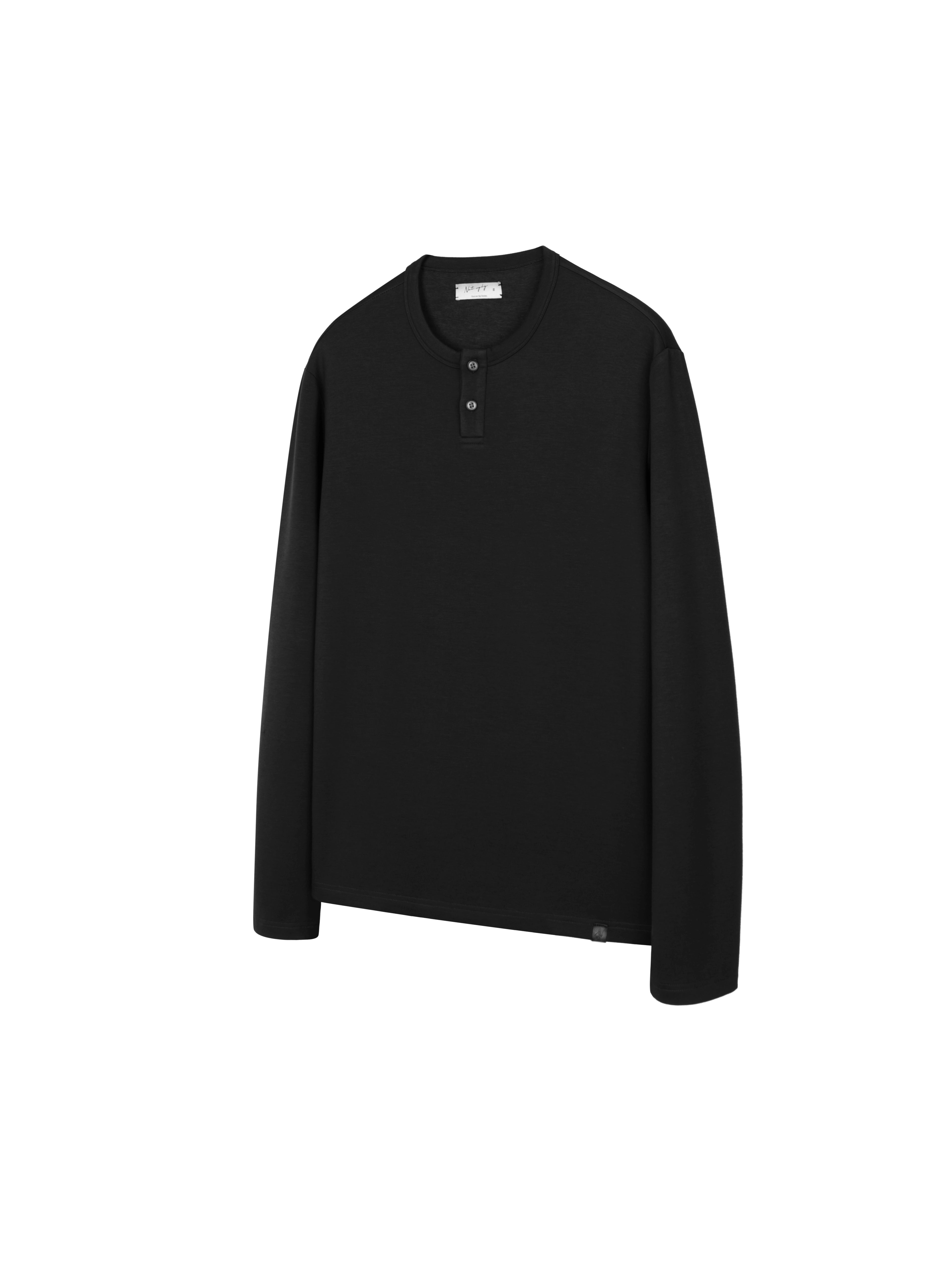 NOT UGLY Henry Neck Bottom Shirt Long Sleeves