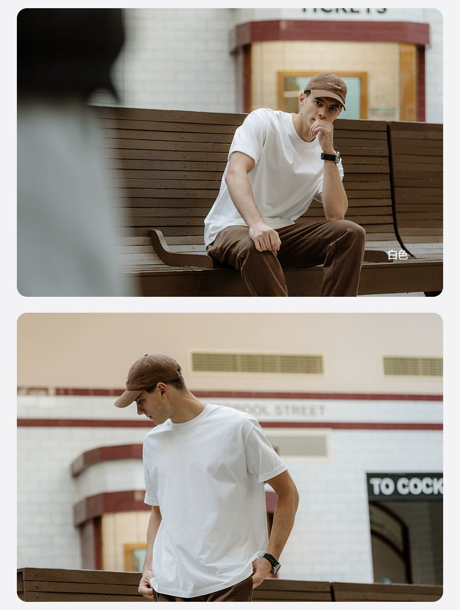 Simwood Basic Casual Versatile Tee