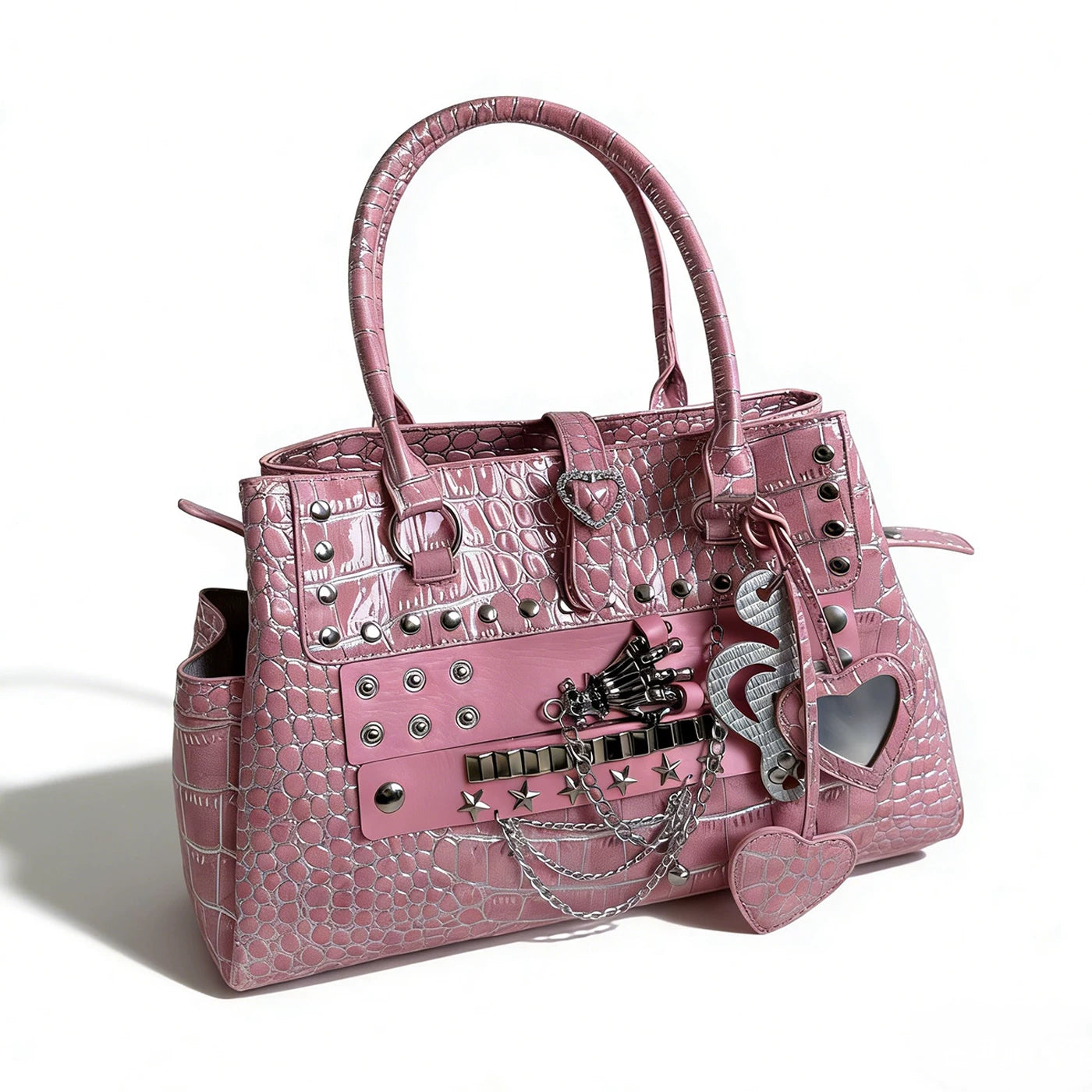 Hottie Alligator Rivet Sweet Cool Tote