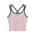 Nariele Vintage Embroidered Suspender Tank Top