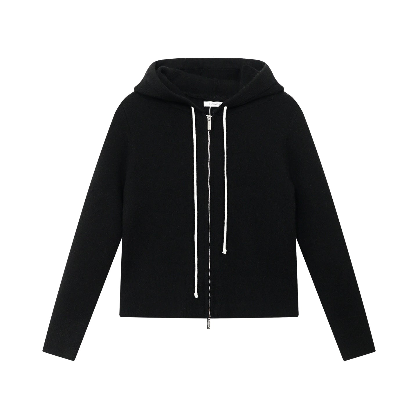 FUNKYFUN Double Zipper Micro-loose Knitted Sweater Jacket