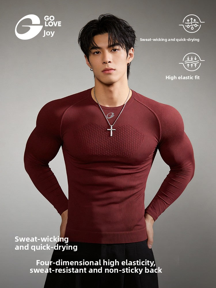 Golovejoy Quick-drying, Moisture-wicking Sports Long Sleeves