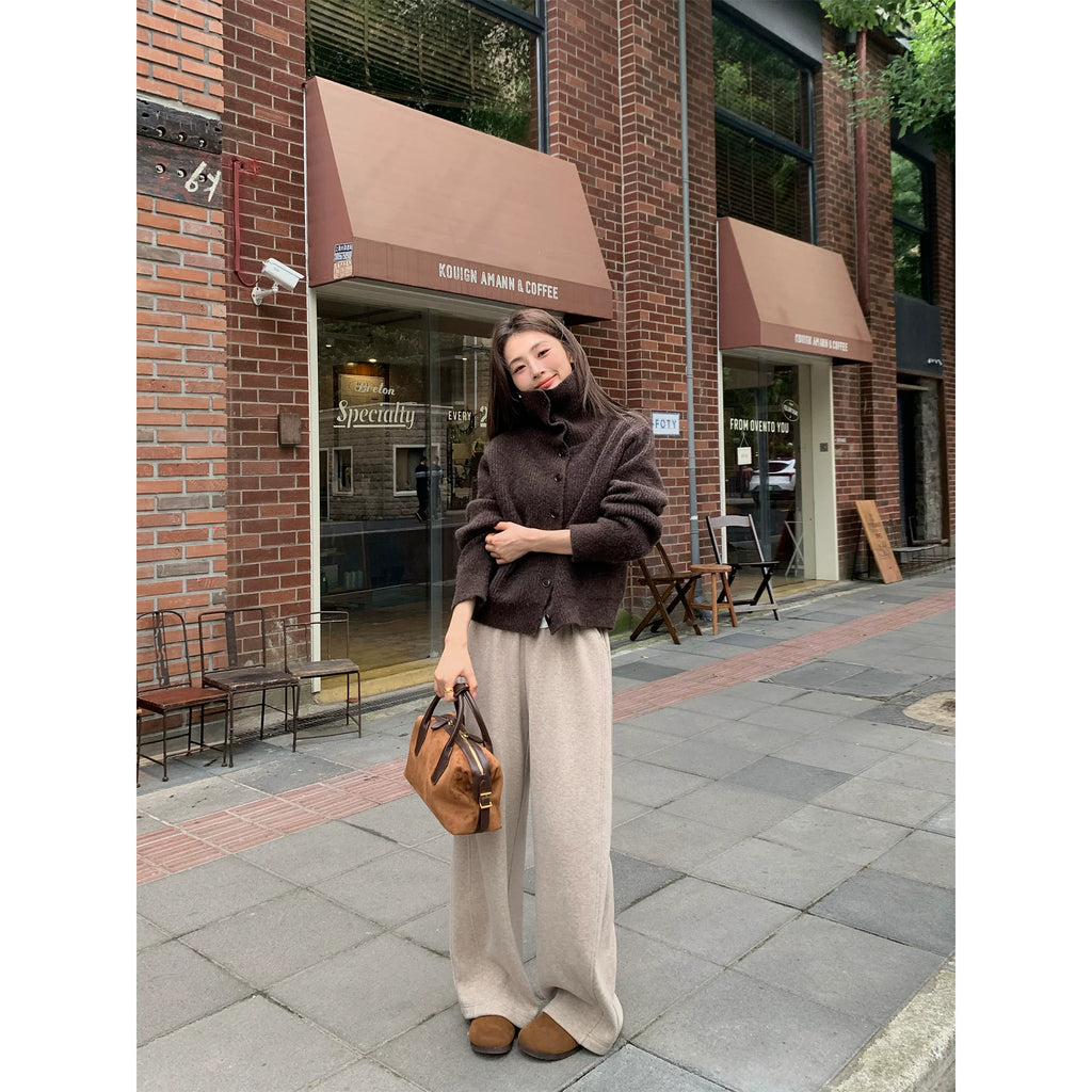 Pusumede Vintage Lapel Loose Temperament Jacket
