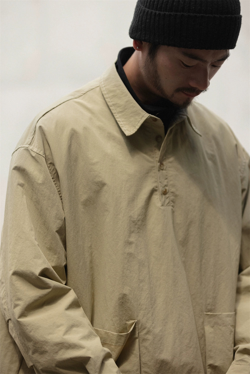 NOEARS Vintage Lapel Shirt