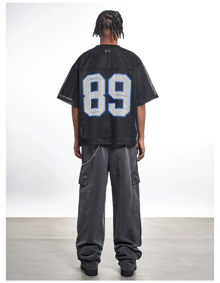 MT99 Grid Printed Tee