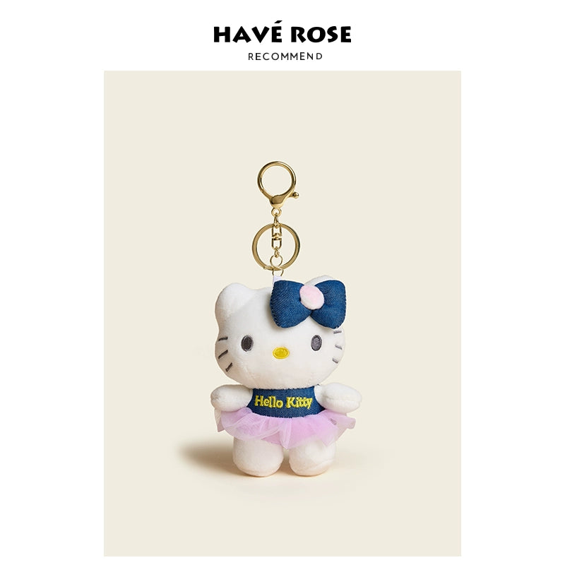 HAVEROSE Hellokitty Cute Girl Heart Pendant