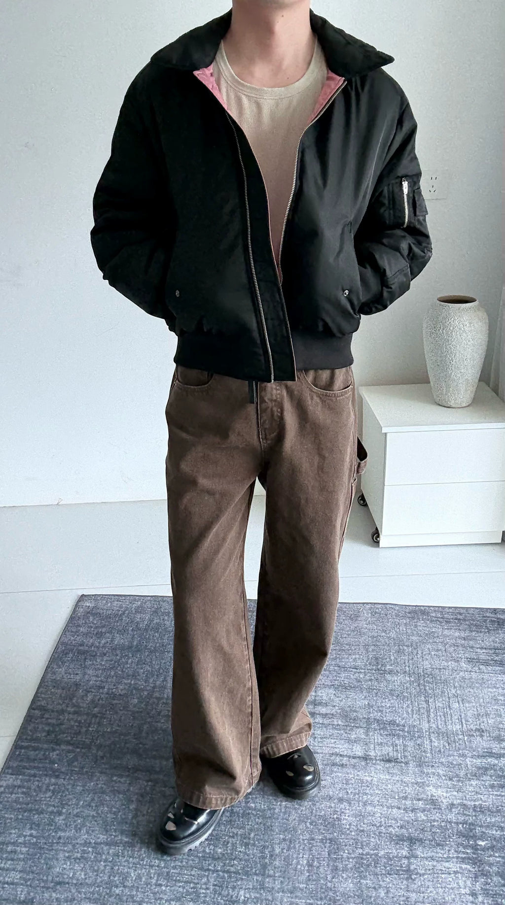 Southfish Straight-leg Baggy Jeans