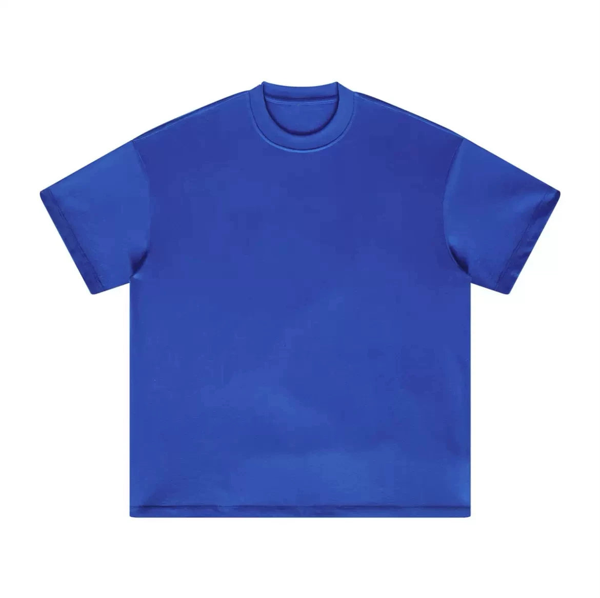 Blank: Map Oversized Small Neckline Casual Tee