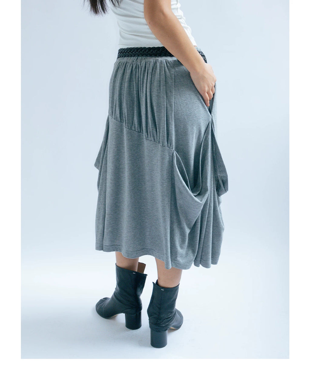 FUNKYFUN Niche Three-dimensional Pleated Skirt