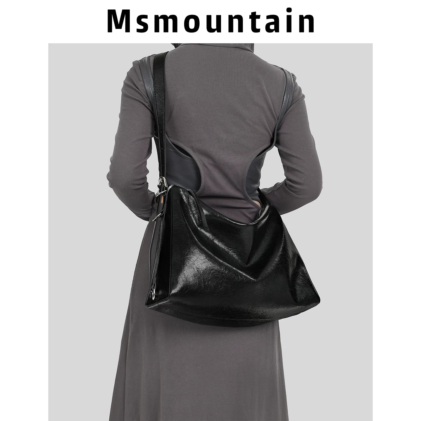 Msmountain Large Capacity Crossbody Bag Shoulder Bag