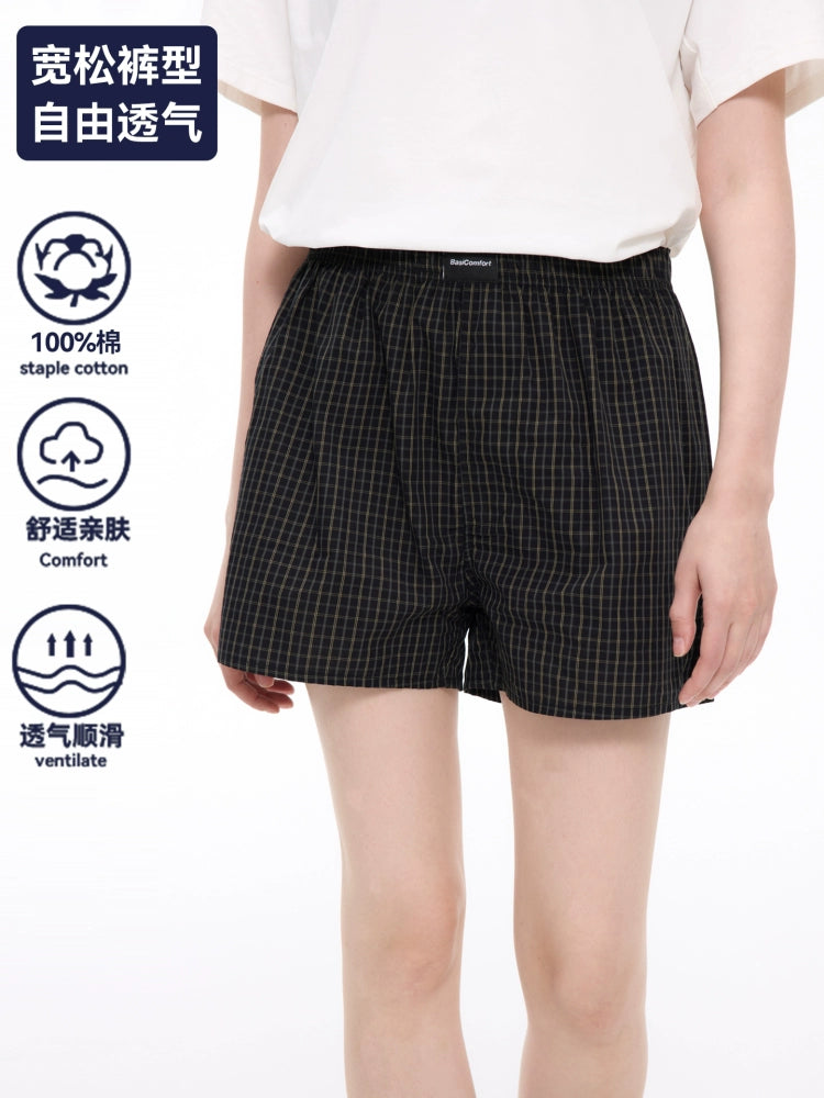 Madeinerror Loose-fitting Home Boxer Shorts and Beach Pants