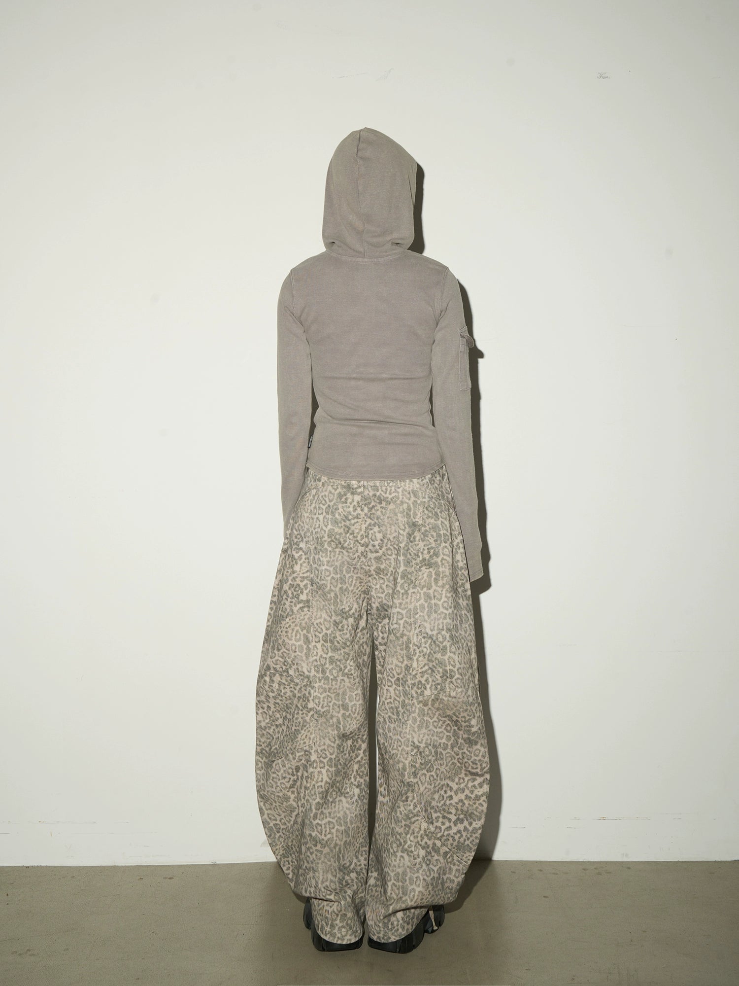 MICHINNYON Vintage Pleated Wide-leg Slacks