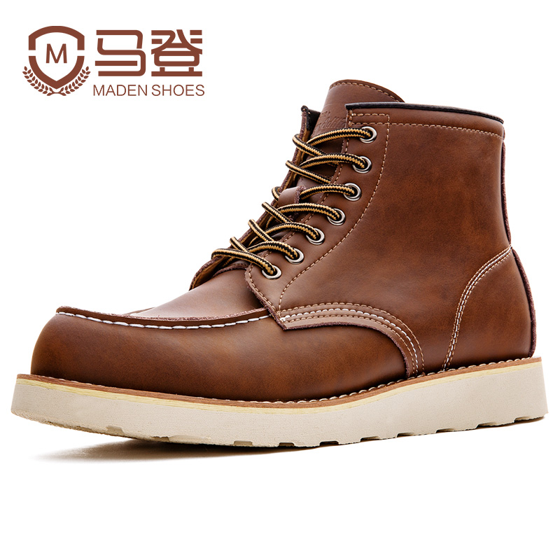 Madden Classic 875 American Horse Leather Tooling Boots