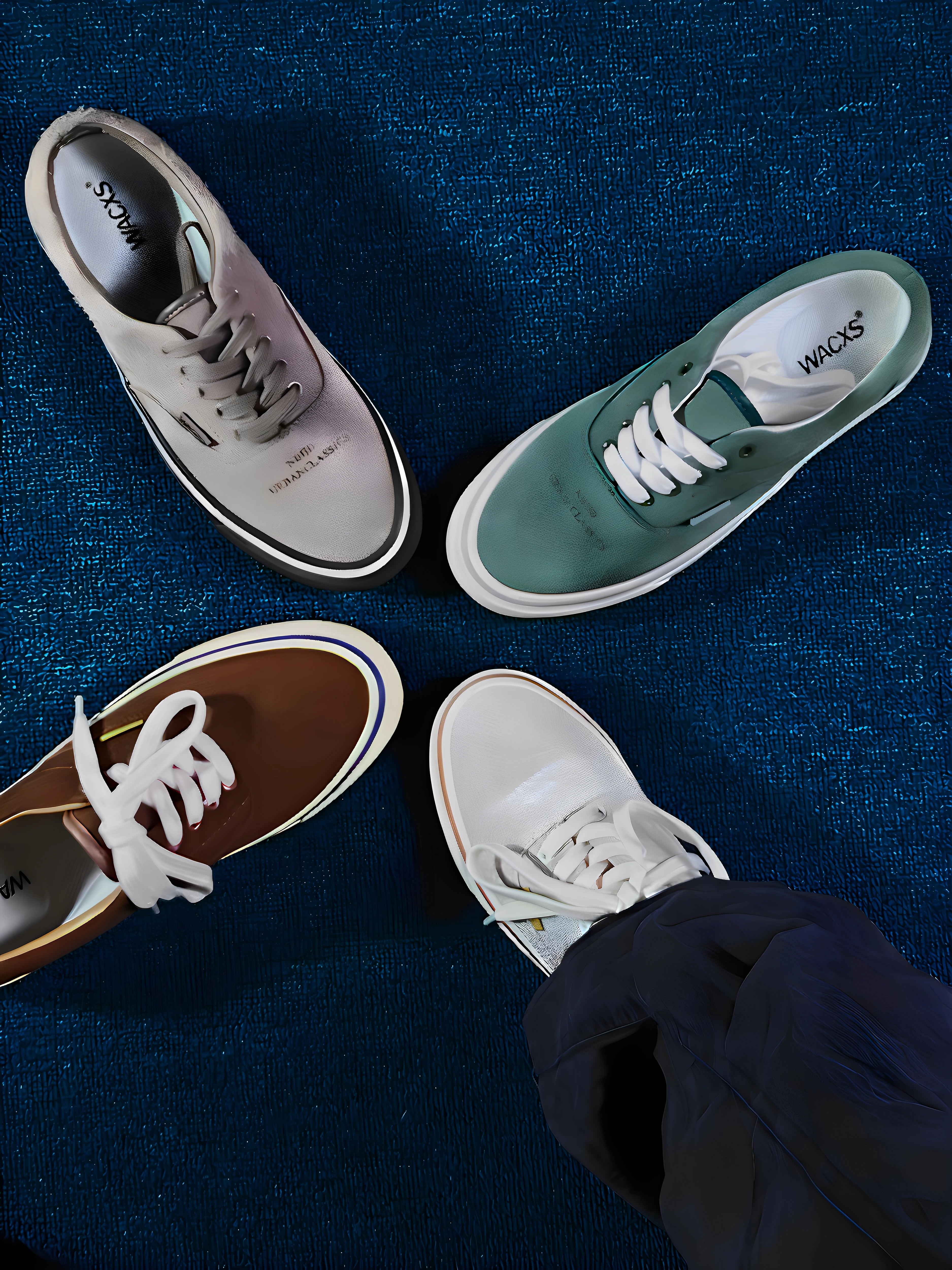 NBHD X VOWPROGRESS 4 Color Low Top Suede Fur Board Shoes