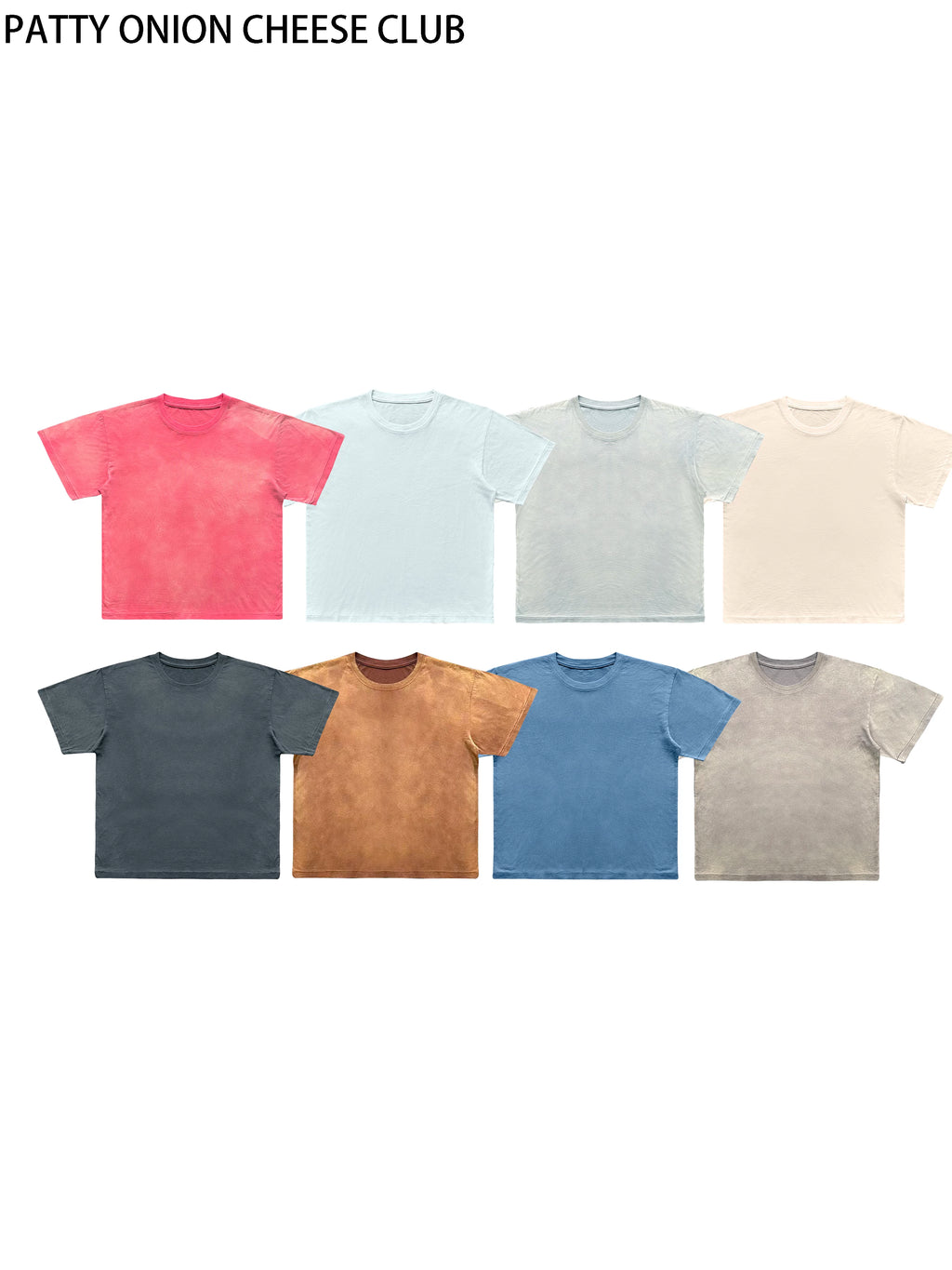 YGN098 Single Stitch Versatile Casual Tee