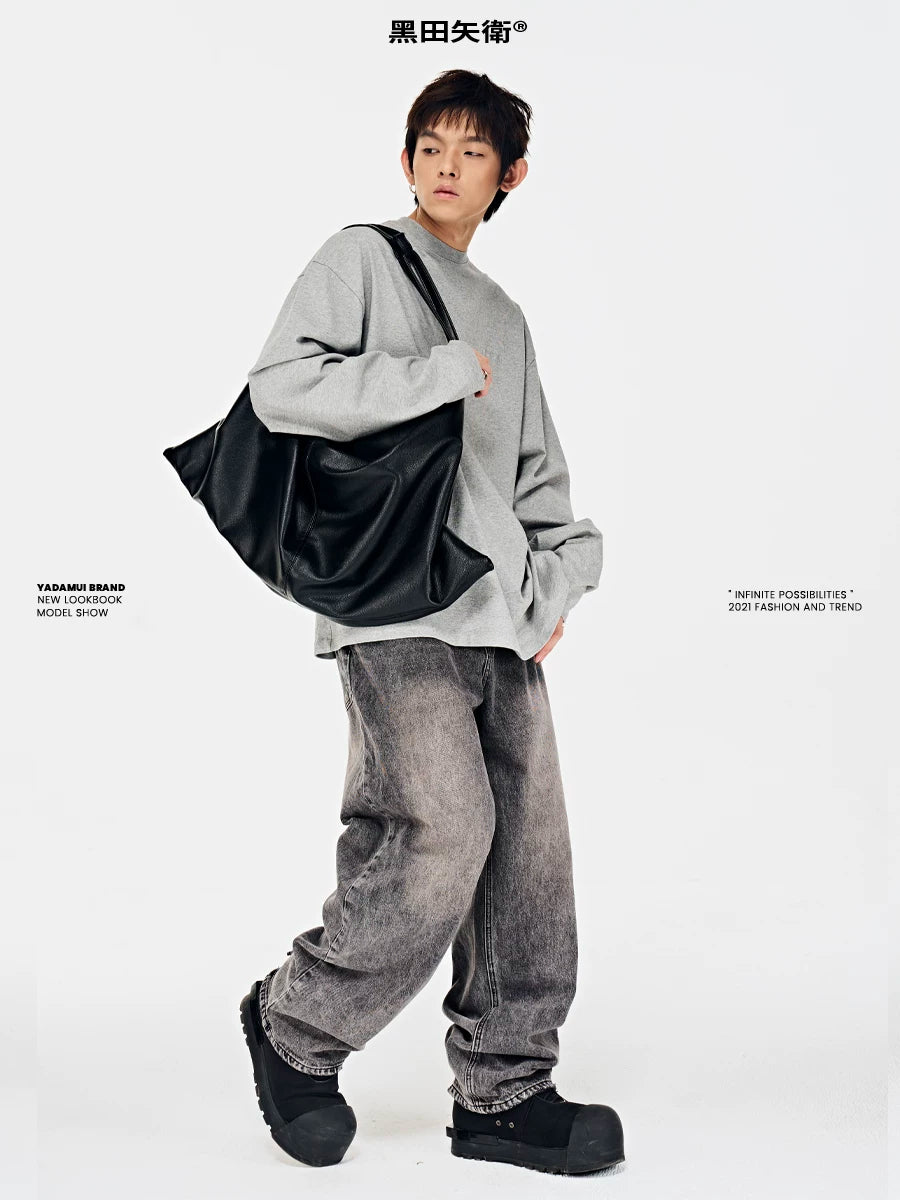 YADAMUI Lazy Style Very Simple Shoulder Bag