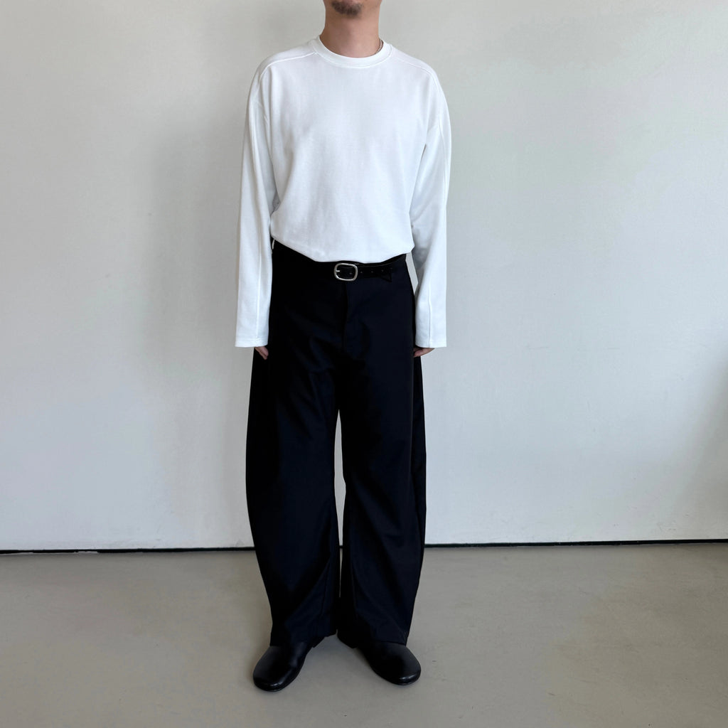 Anniehall Anti-Wrinkle Drape Scimitar Pants