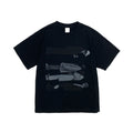 MICHINNYON Hipster Print Loose Round Neck Tee