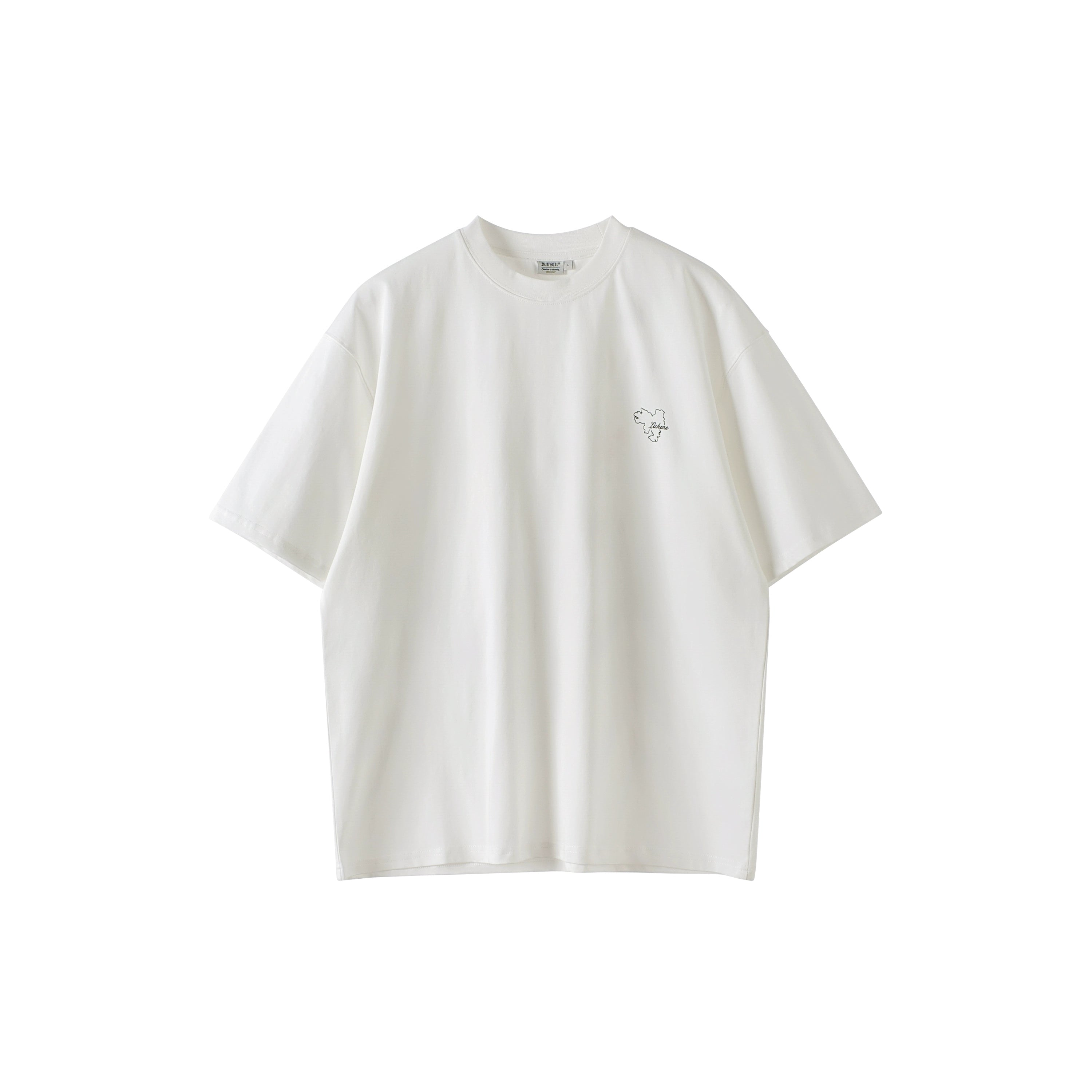 BUTTBILL Back Plant Print Cool Quick Drying Tee