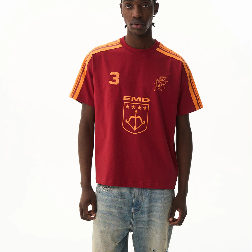 BLINDNOPLAN Vintage Contrast Sports Tee