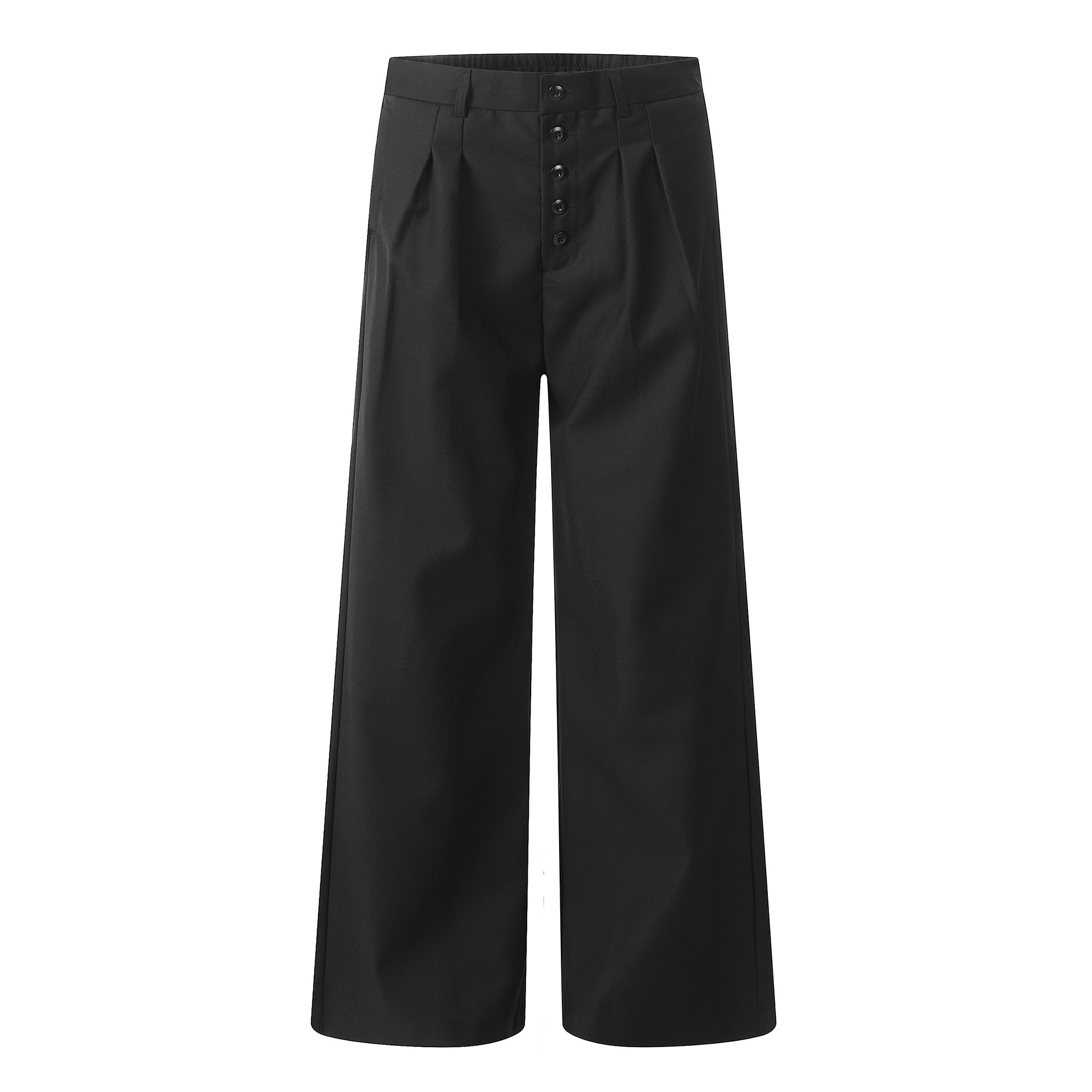 11KN layered drape breasted trousers