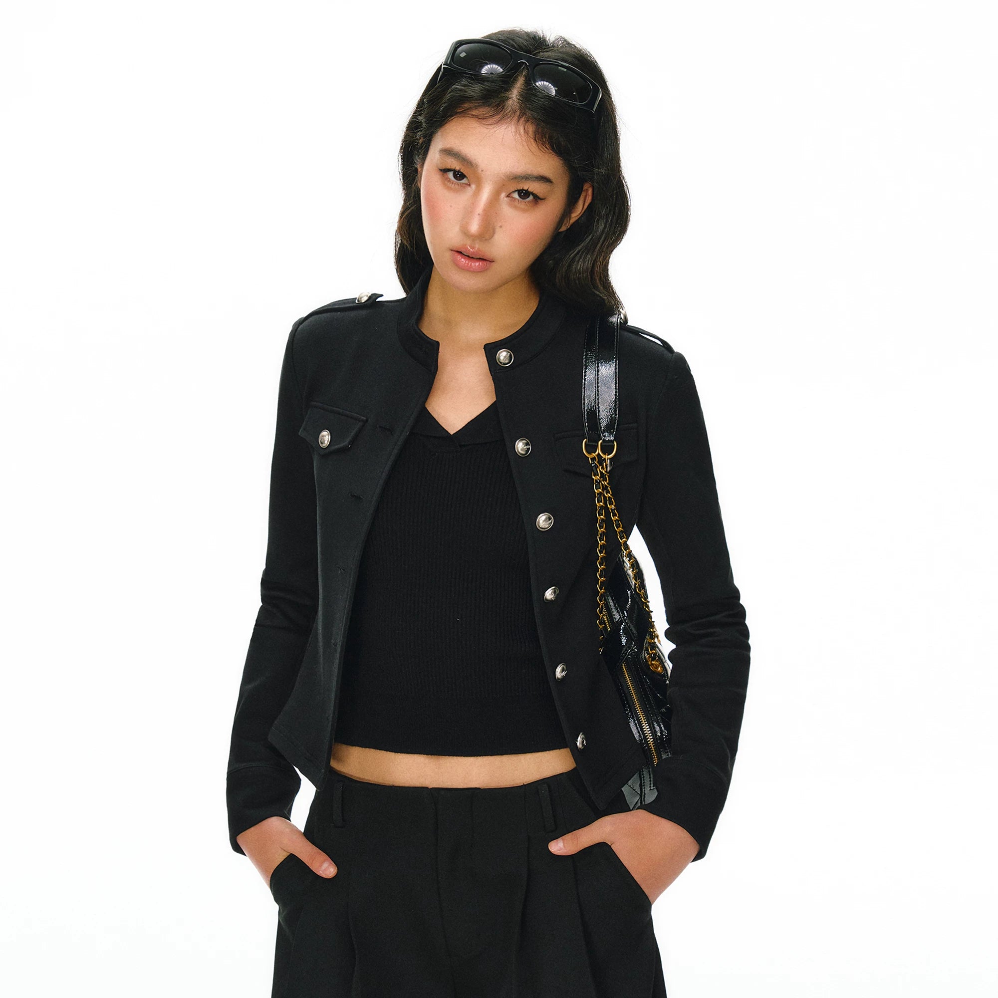 Ariseism Casual Versatile Short Jacket