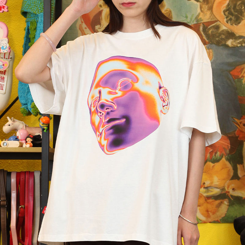 Wang Youbing Studio! DISTORTION 260g 100% Cotton Tee