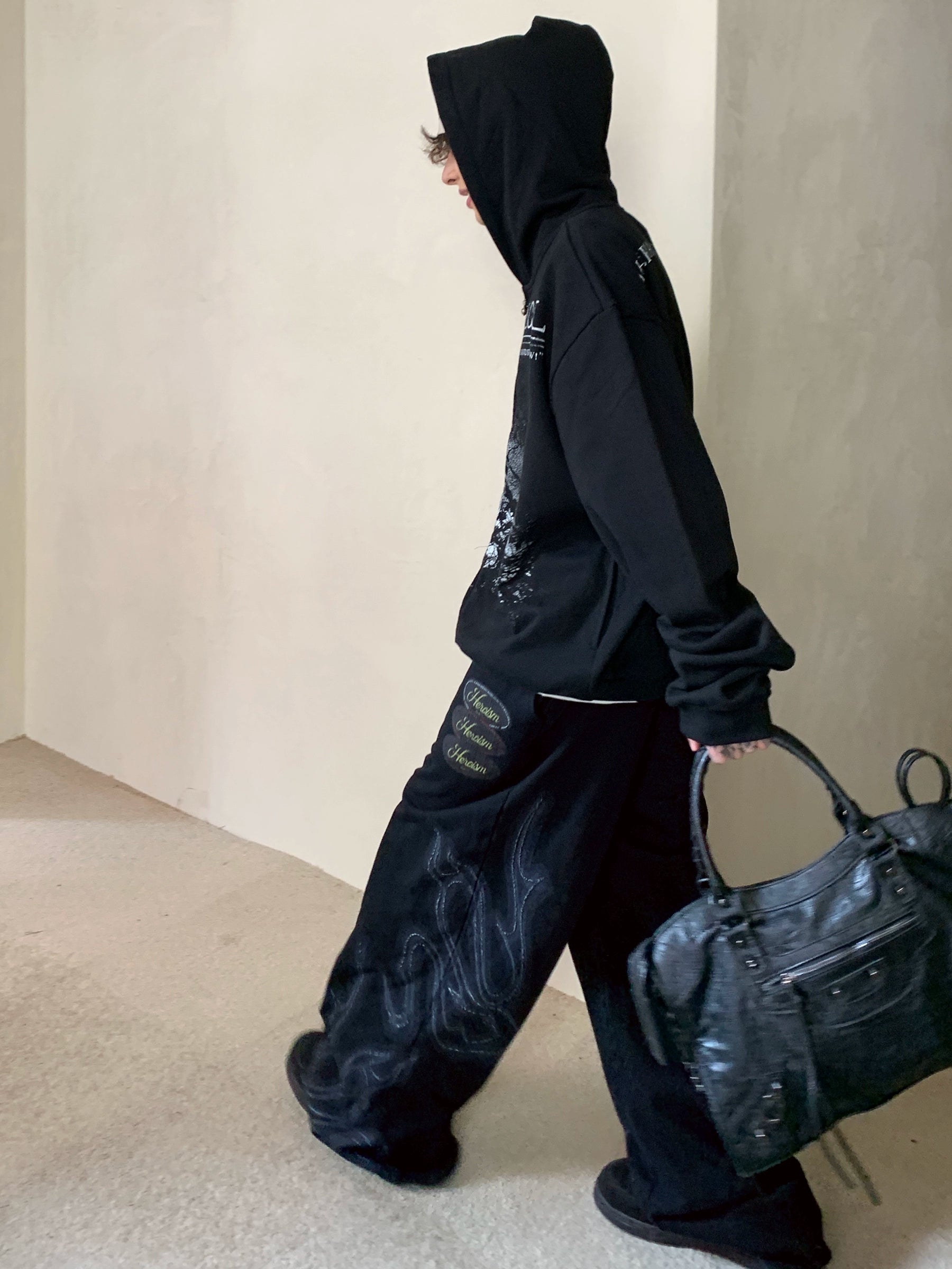 POH Flame Racing Theme Sweatpants