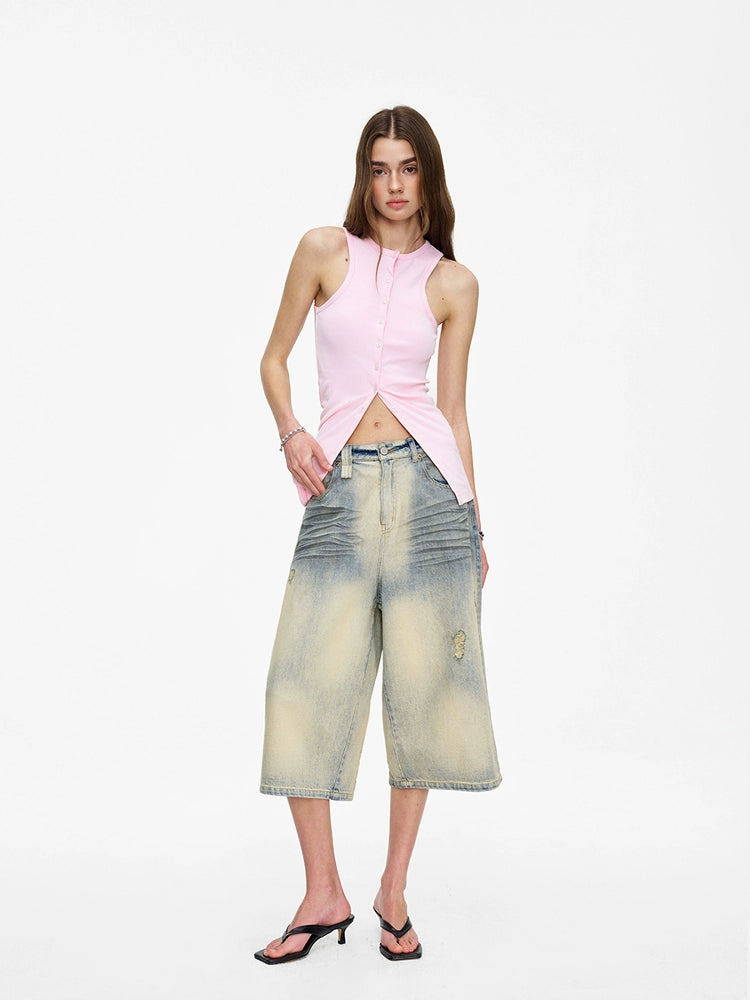 BGT Open Single Breasted Vest