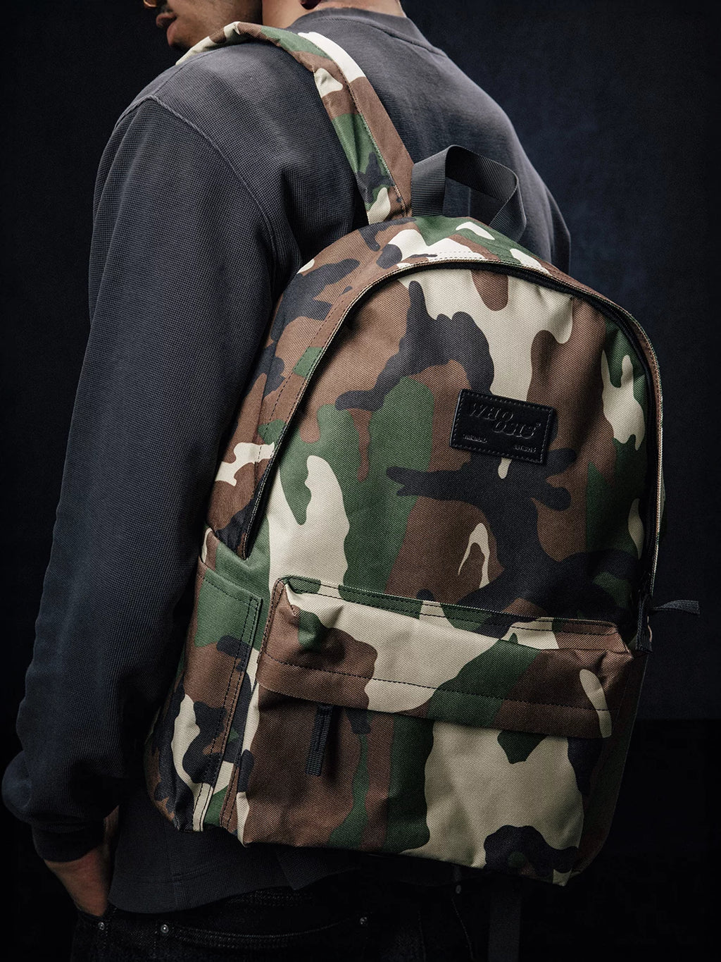 WHOOSIS Casual Camouflage Backpack
