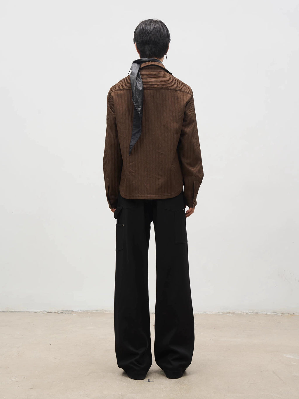 SOUTHFISH Loose Straight Abraded Trousers